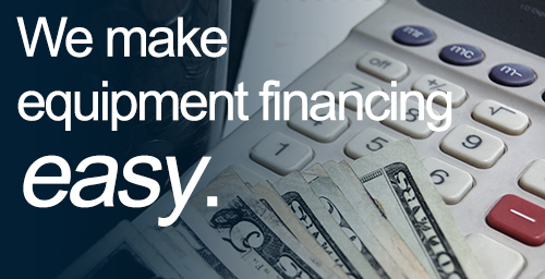 We make equipment financing easy.